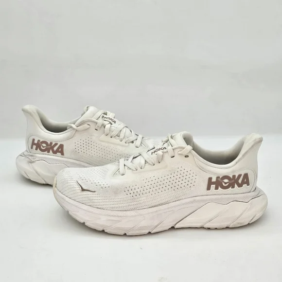 Hoka Arahi 7 Women's Running Shoes, White, US 6B – Preowned - Picture 2 of 13